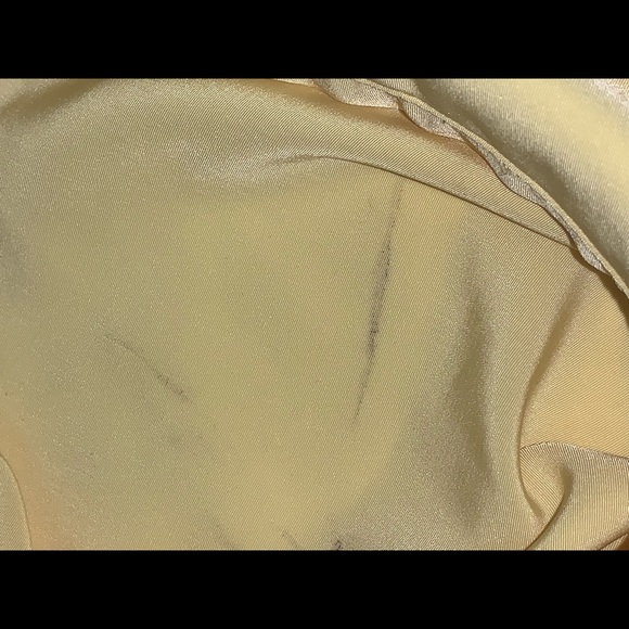 Bright yellow Susan Graver button down blouse (size L) - Picture 11 of 11